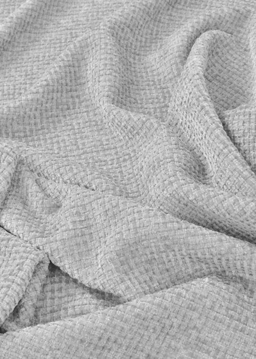rucomfy Waffle Kids Slouchbag Platinum Grey Beanbag