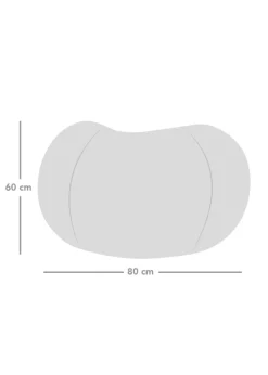 rucomfy Waffle Kids Slouchbag Platinum Grey Beanbag