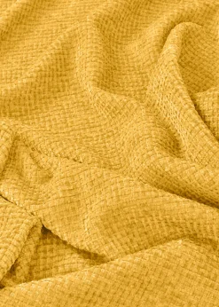 rucomfy Waffle Kids Slouchbag Mustard Beanbag