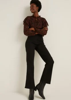 Sadie Black Bootcut Jeans