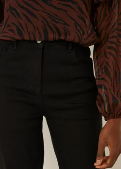 Sadie Black Bootcut Jeans