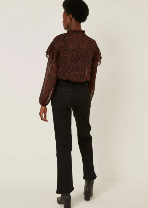 Sadie Black Bootcut Jeans
