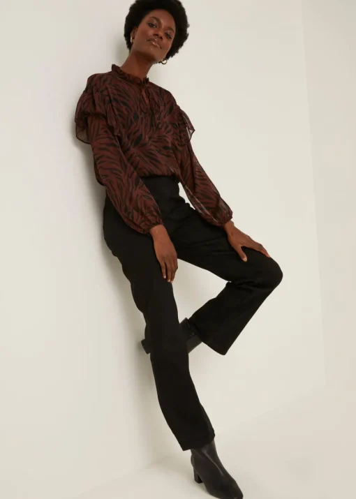 Sadie Black Bootcut Jeans