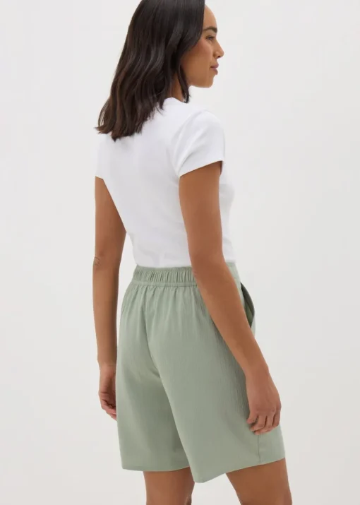 Sage Green Clipper Shorts