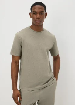 Sage Textured Smart T-Shirt