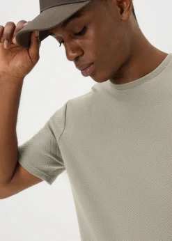 Sage Textured Smart T-Shirt