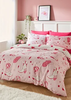 Sassy B Cowgirl Boot Reversible Duvet Cover Set