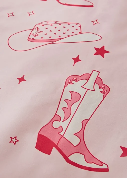 Sassy B Cowgirl Boot Reversible Duvet Cover Set