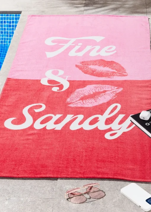 Sassy B Fine and Sandy Cotton Beach Towel