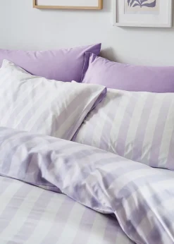 Sassy B Stripe Tease Reversible Duvet Cover Set