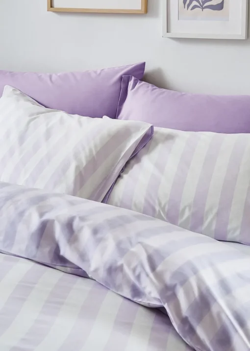 Sassy B Stripe Tease Reversible Duvet Cover Set