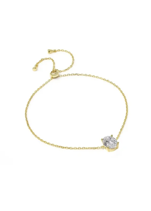 Say It With Gold Oval Bracelet