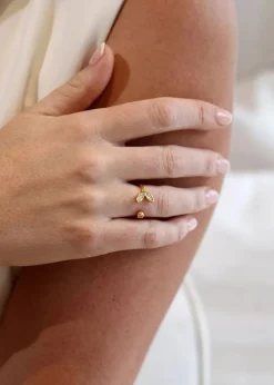 Say It With Gold Winged Ring