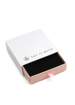 Say It With Silver & Pearl Clover Dainty Choker Necklace