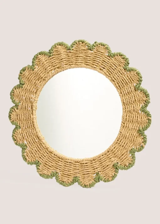 Scallop Edge Storage Basket