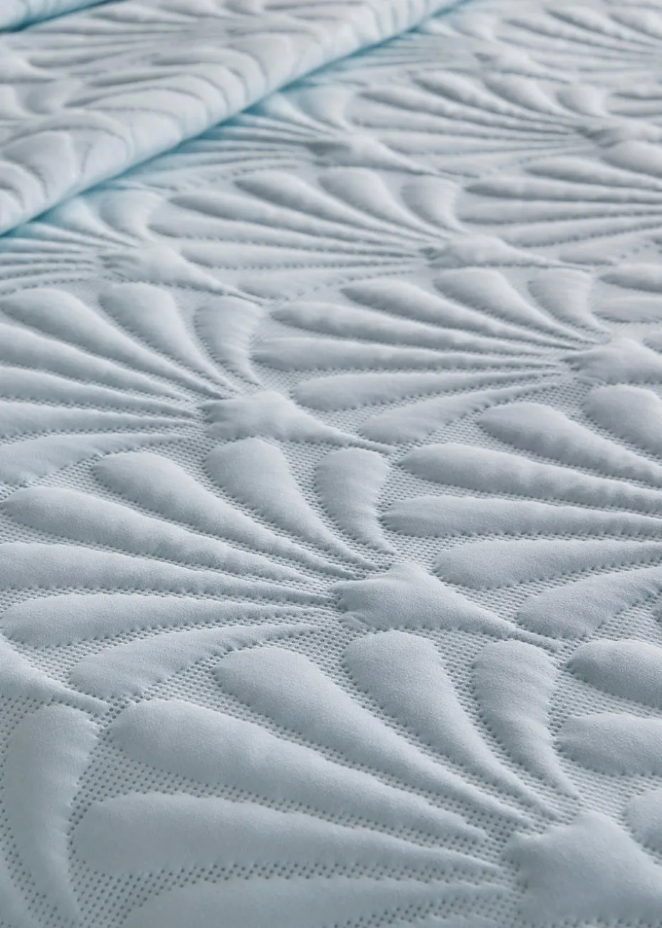 Serene Cavali Pinsonic Blue Bedspread