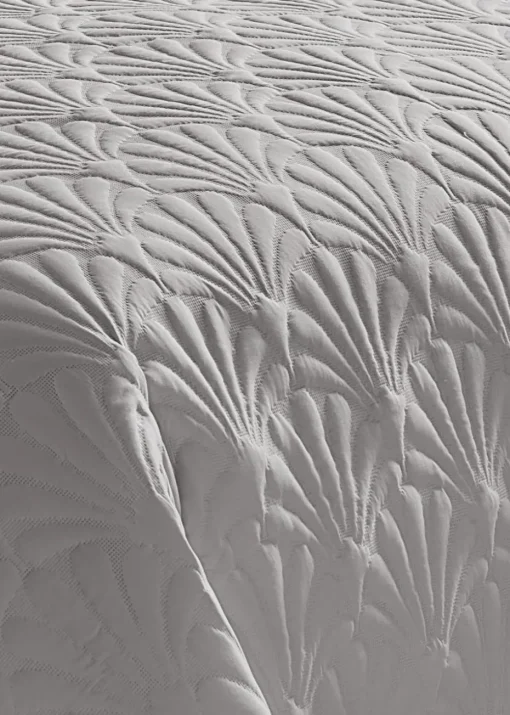 Serene Cavali Pinsonic Silver Bedspread