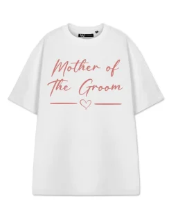 Show Me The Merch Mother Of The Groom White T Shirt