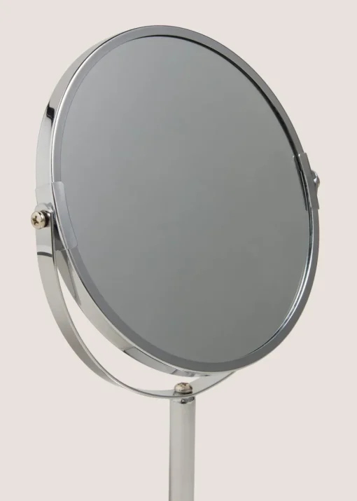 Silver Pedestal Mirror