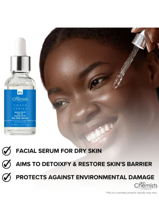 SkinChemists Dry Skin Serum Marulua Oil (30ml)