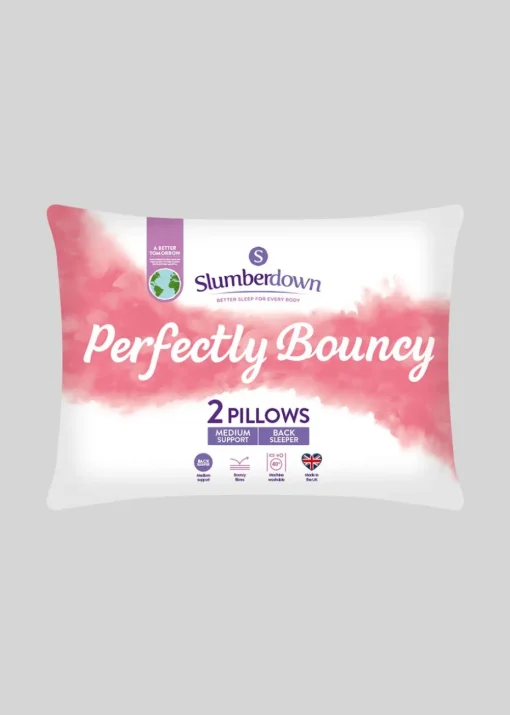 Slumberdown Full & Perfectly Bouncy Pillow Pair