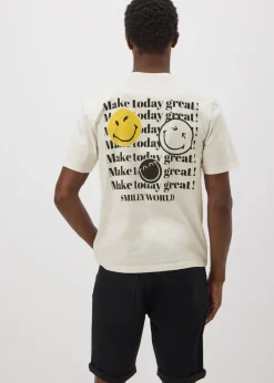 Smiley Ecru T-Shirt