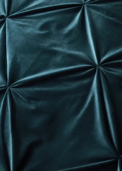 Soiree Mira Velvet Blue Duvet Cover Set