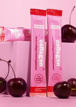 SOLV Cherry Liquid Collagen Sachet 16ml (14 Pack)