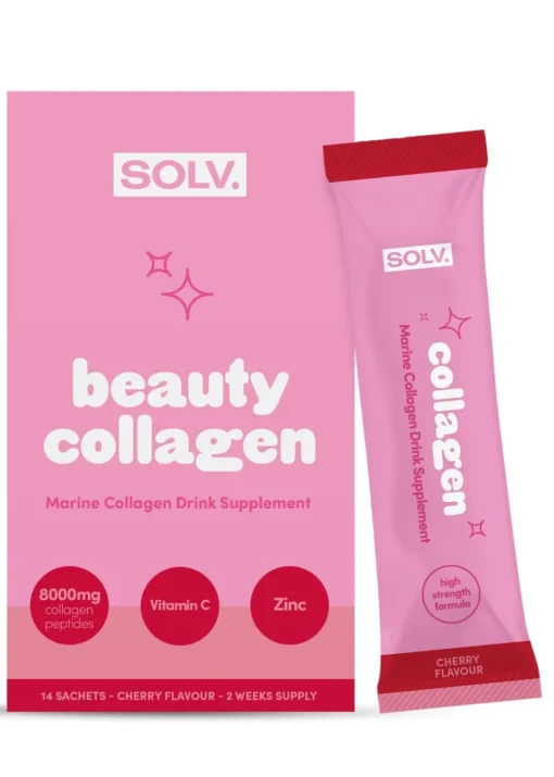 SOLV Cherry Liquid Collagen Sachet 16ml (14 Pack)
