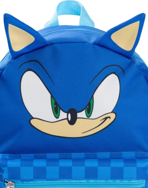 Sonic the Hedgehog 3D Kids Blue Backpack