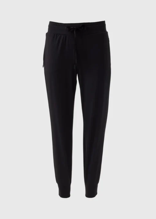 Souluxe Black Active Sports Jogging Bottoms