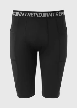 Souluxe Black Base Layer Shorts