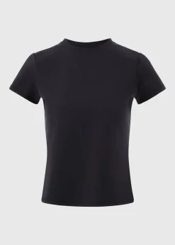 Souluxe Black Fitted Short Sleeve T-Shirt