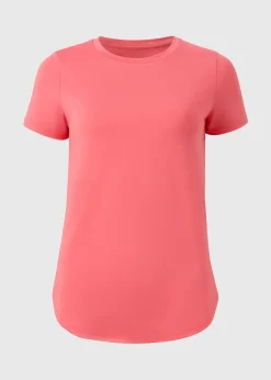 Souluxe Coral Longline T-Shirt
