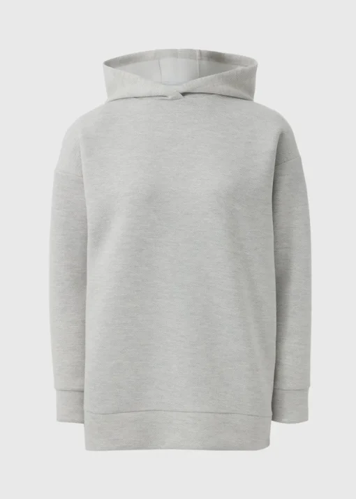 Souluxe Grey Scuba Hoodie