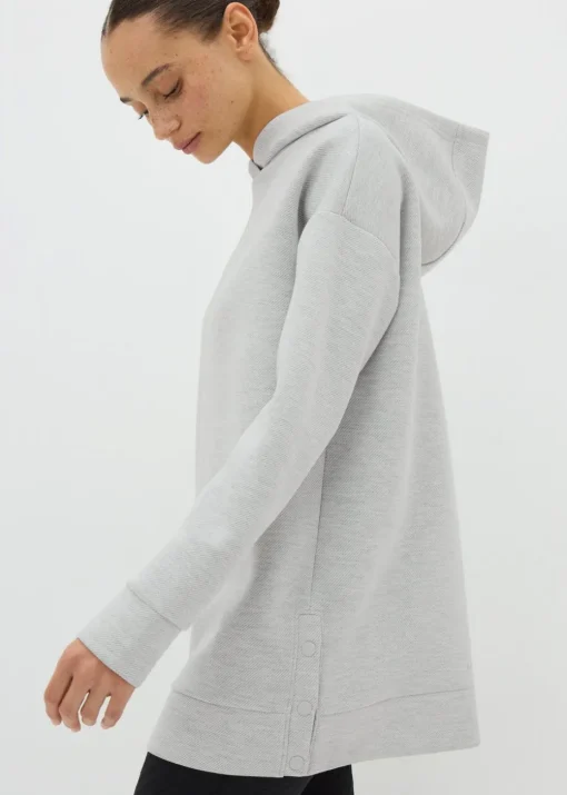 Souluxe Grey Scuba Hoodie