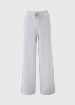 Souluxe Grey Wide Leg Jogging Bottoms