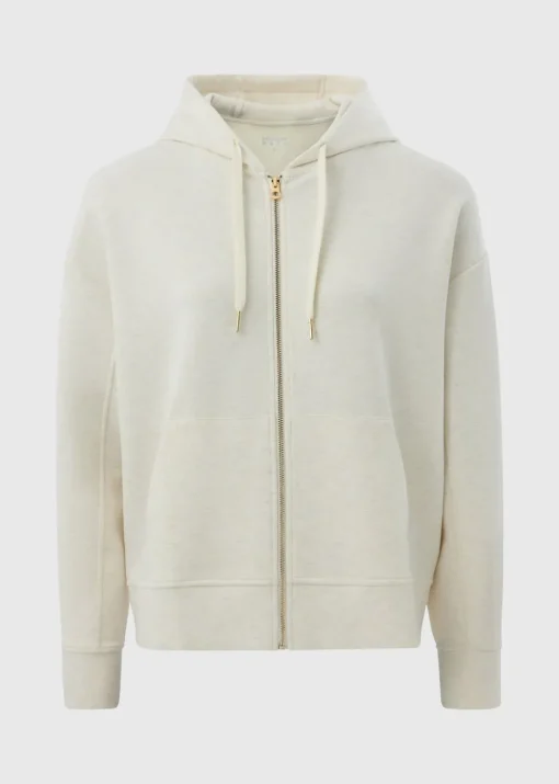 Souluxe Oatmeal Zip Through Hoodie