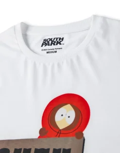 South Park Black All Over Print Bottoms Pyjama Set