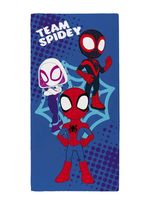 Spidey and His Amazing Friends Blue Towel