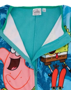 SpongeBob SquarePants Boys Blue Onesie (3-12 Years)