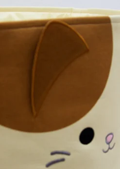 Squishmallows Beige Camcat Storage Tub (38cm x 31cm)