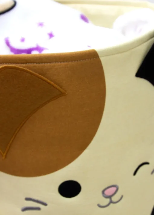 Squishmallows Beige Camcat Storage Tub (38cm x 31cm)