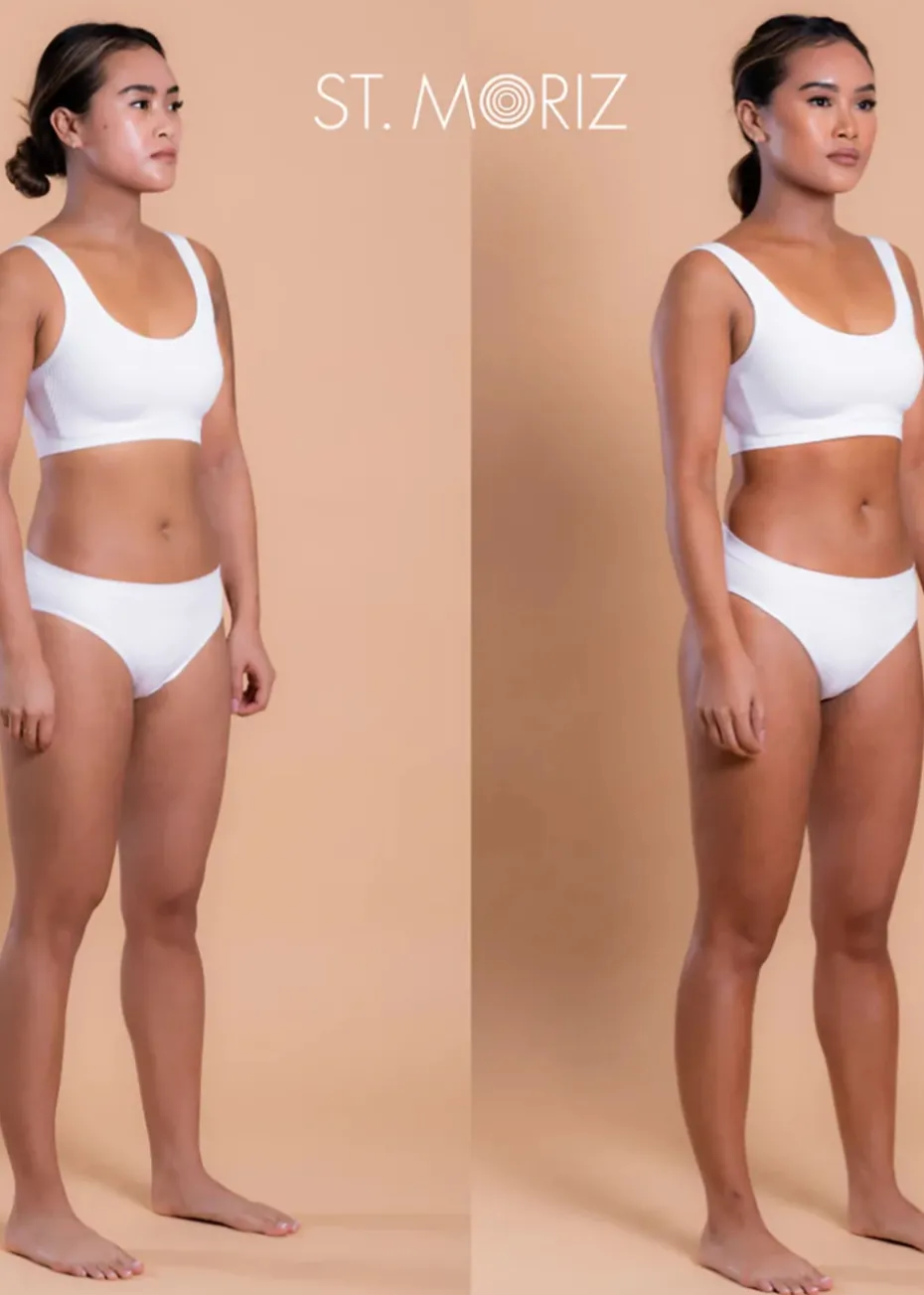 St Moriz Colour Correcting Tan Set - Medium