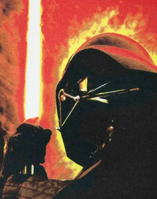 Star Wars Black Darth Vader Lightsaber T Shirt