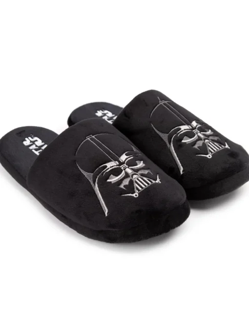 Star Wars Black Darth Vader Mule Slippers