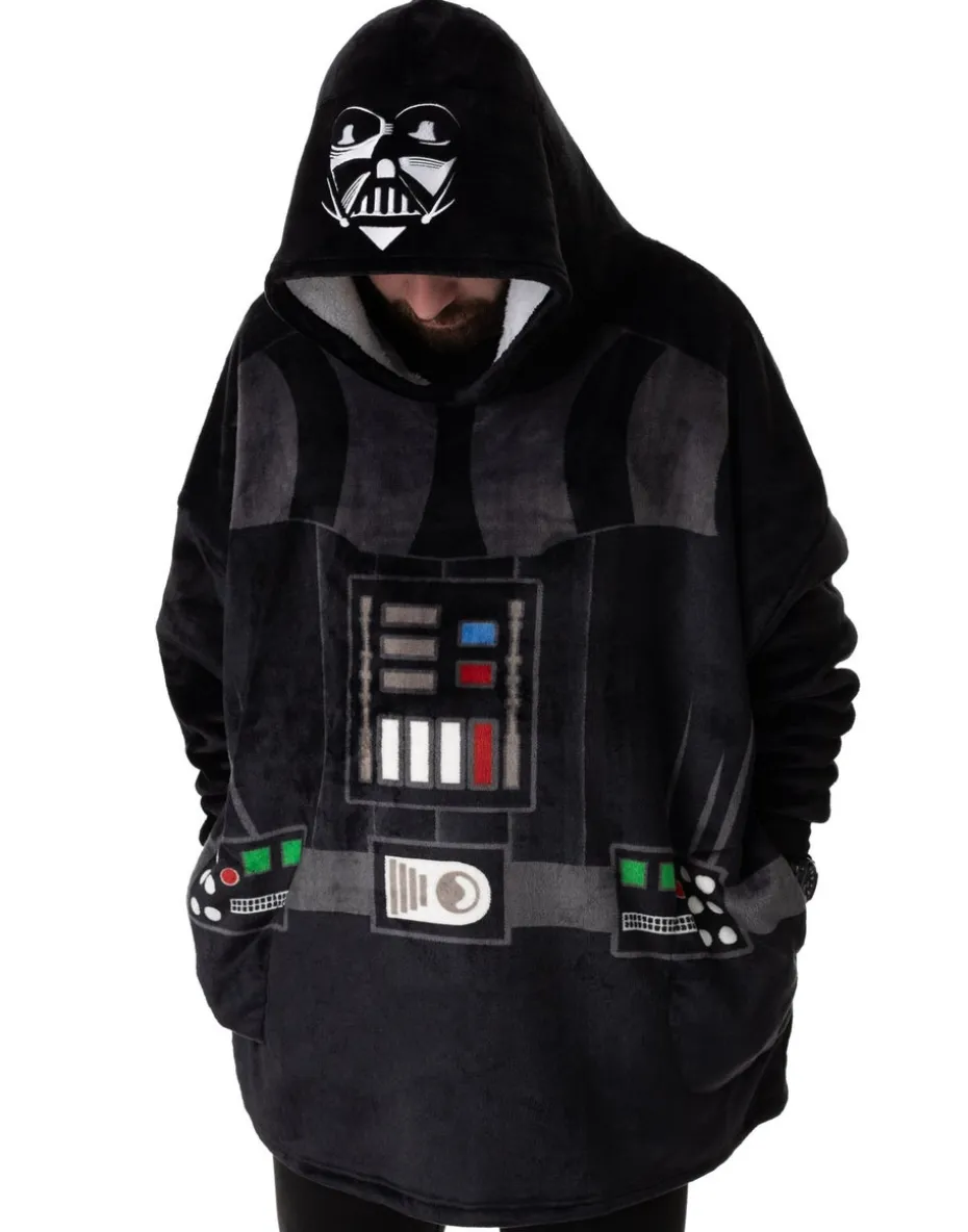 Star Wars Black Darth Vader Blanket Hoodie