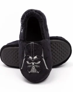 Star Wars Black Darth Vader Kids Slippers (Younger 10-Older 4)