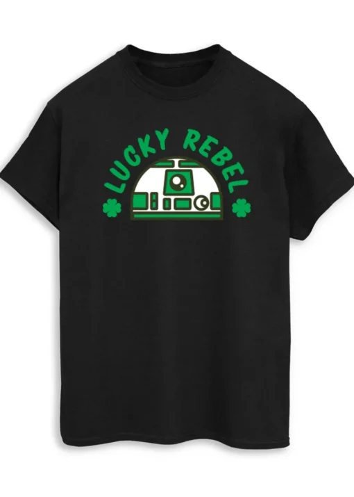 Star Wars Lucky Rebel Black T-Shirt