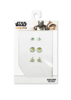 Star Wars The Mandalorian Grogu 3pc Earring Set